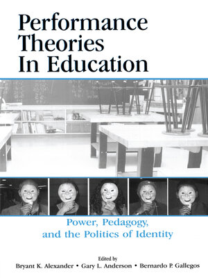 cover image of Performance Theories in Education